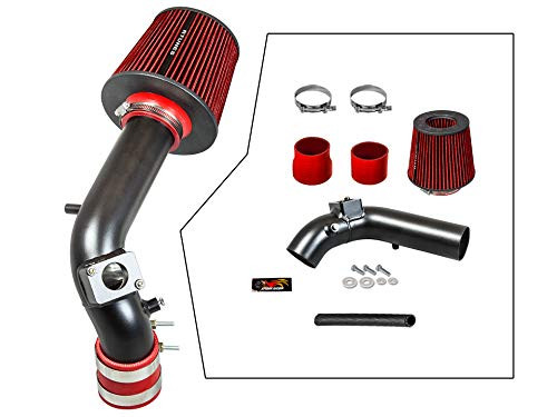RTunes V2 2008-2014 Lancer 2.0L 2.4L 4-Cyl Racing Ram Air Intake Kit+Dry Filter - Picture 3 of 3
