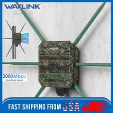 Wavlink AX3000 WiFi 6 Outdoor WiFi Extender Dual Band Mesh Router Long Range NEW