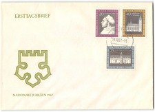 German Democratic Republic #960-962 FDC, 1967