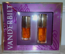 Vanderbilt Eau De Toilette Spray .3 fl. oz. .5 fl. oz. Gift Set