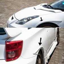 Unpainted Front Rear Fender Flares Wheel Arch For Toyota Celica 2000-2005