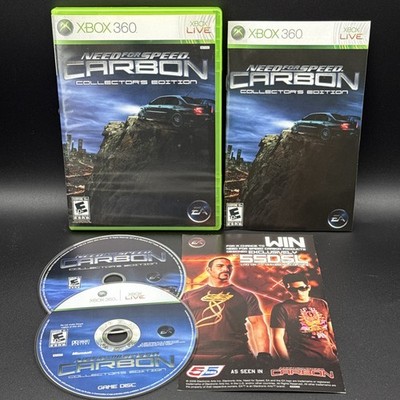 Need for Speed: Carbon - Collector's Edition (Microsoft Xbox 360) CIB Tested