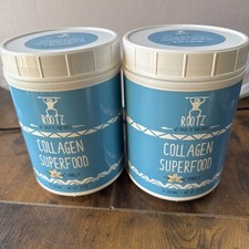 (2) Rootz Multi Collagen Superfood Contains 5 Collagen Vanilla flavor USA made