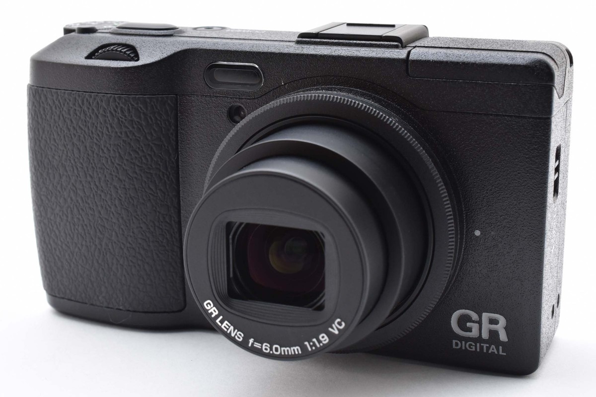 Ricoh GR Digital IV 10.1MP Digital Camera - Black for sale online