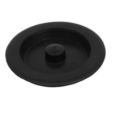 Black Rubber Basin Water Sink Insert Disposal Stopper for Kitchen