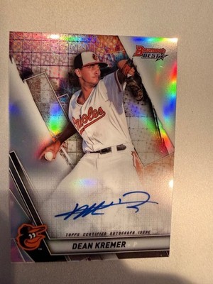 2019 Bowman's Best MLB set base inserts refractors autograph