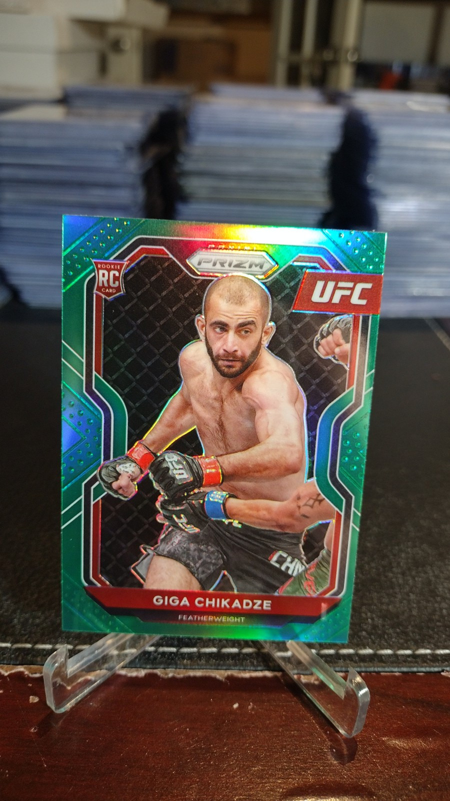 2021 Panini Green Rookie Prizm Giga Chikadze