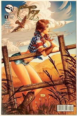Grimm Fairy Tales: Oz #5 (2014) - Ruffino Variant C Zenescope - Dorothy Wizard