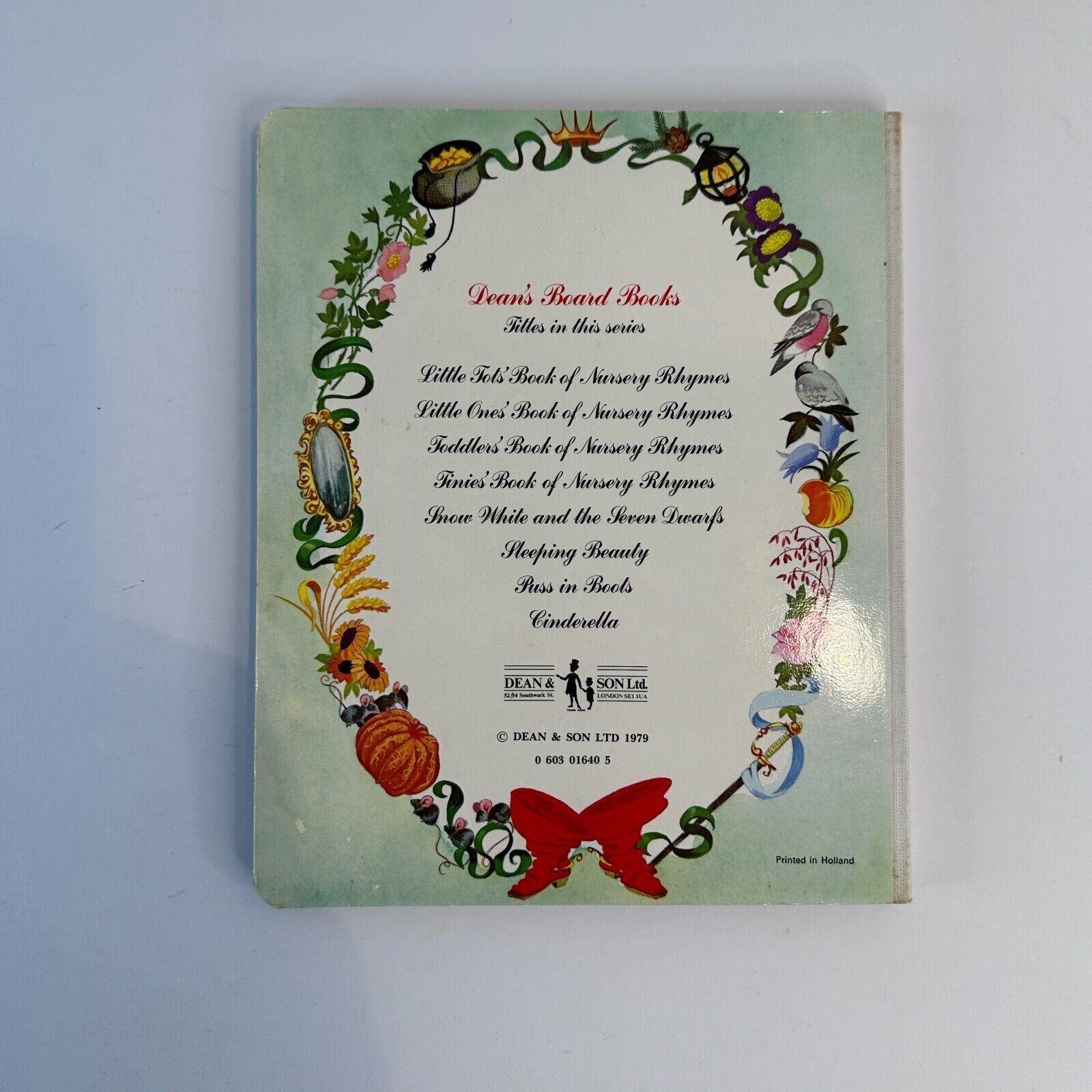 The Wonderful Story of Sleeping Beauty Dean Board Book 1979 Classic Fairy Tale image 2