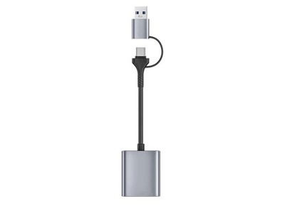 Durability Aluminum Card Reader Adapters 10Gbps Data Transfer Laptop PCs & TypeC