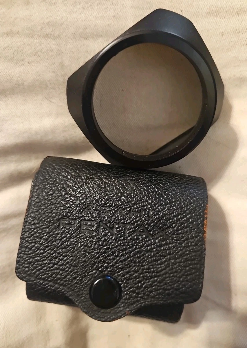 Pentax 49mm Metal Lens Hood w/ Case for SMC Takumar 24mm F/3.5 Wide Angle Lens