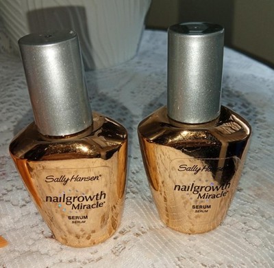 2x Sally Hansen Nailgrowth Miracle Serum Growth Treatment NO DROPPER READ