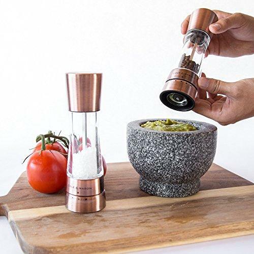 Cole & Mason Derwent Gourmet Precision Copper Salt and Pepper Mill Set