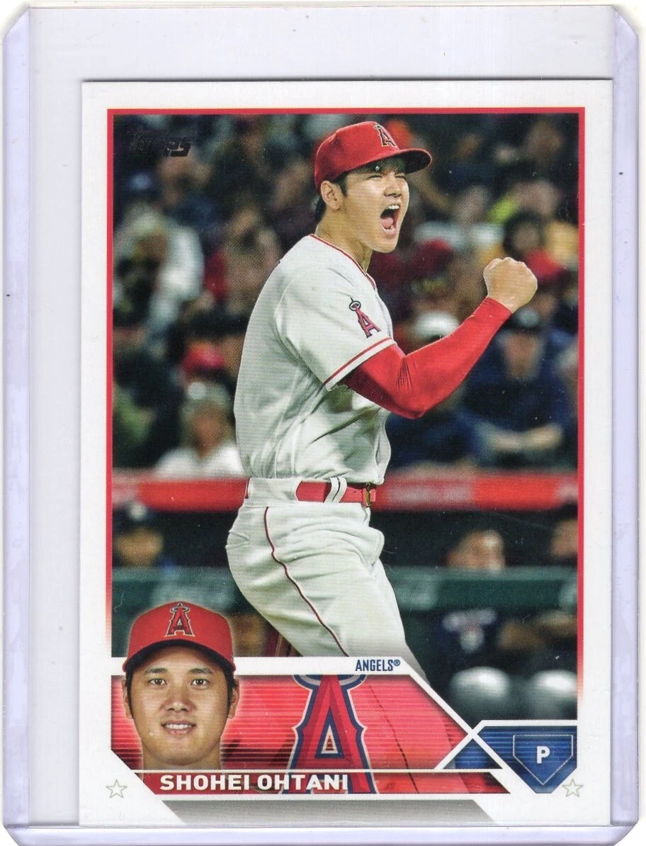2023 TOPPS SERIES 1 BASEBALL CARD #17 - SHOHEI OHTANI - LOS
