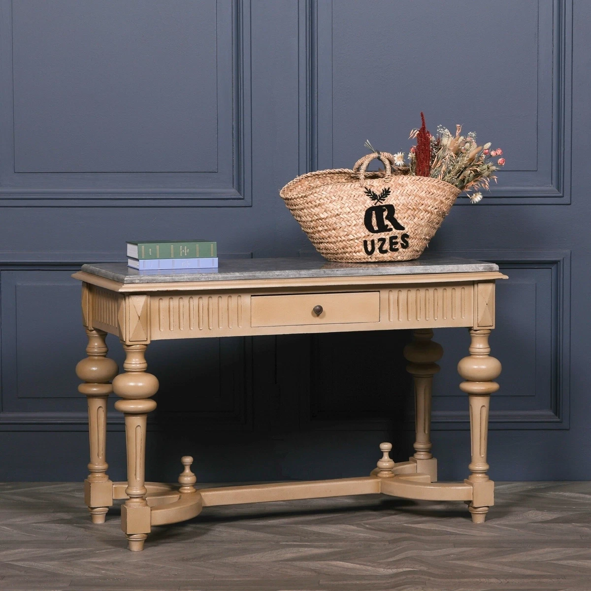 Stone marble console deals table