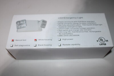 LightAlarms Thomas And Betts Emergency Lighting LED Emergency Light LCAB2SQLED