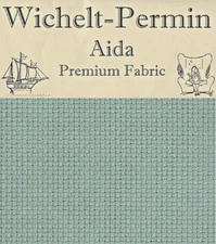 Wichelt Imports PREMIUM Cross Stitch Fabric AIDA 14ct 18" X 25" STONEY POINT