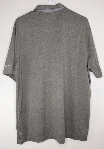 Camisa polo atlética de golf Nike Golf Dri-Fit para hombre manga corta verde jaspeado, XL - Imagen 9 de 9
