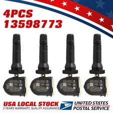 Complete Set of 4 13598773 OEM TPMS Tire Pressure Sensors Kit For Chevy Cadillac