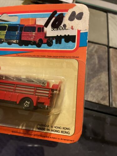 Maxwell Diecast fire department diecast Fire Truck Semi Ladder Truck Moc 1970s - Picture 3 of 7