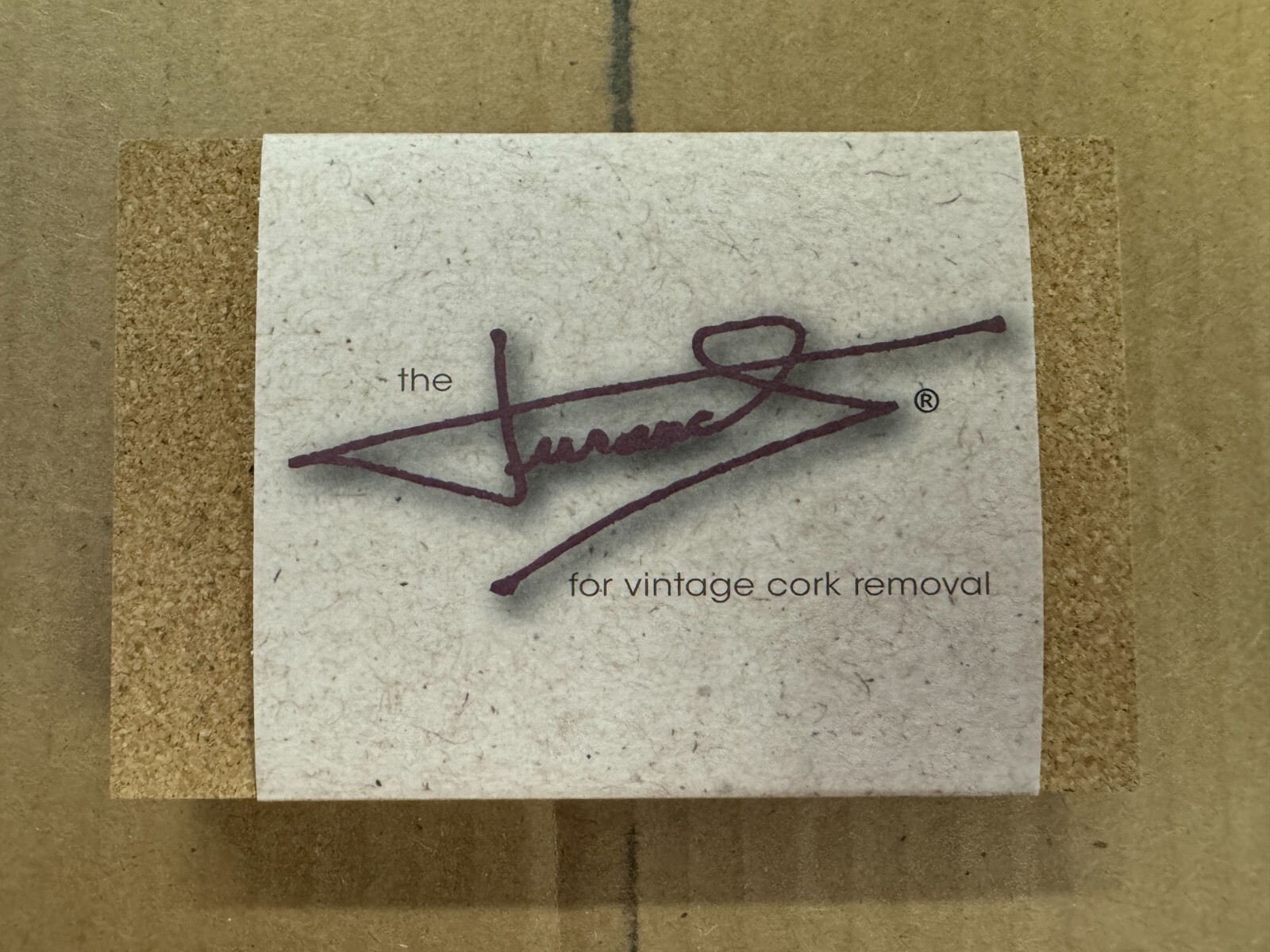 The Durand Vintage Wine Cork Removal Tool For Older Fragile Corks