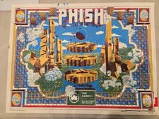 Phish Poster 12/28-31/2024 Madison Square Garden LE ####/1300 MSG NYC