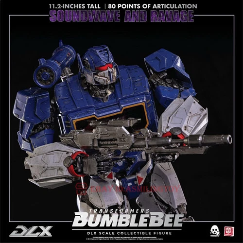 Threezero 3Z0160 Transforms Bumblebee Soundwave and Ravage DLX Figure - Picture 12 of 15