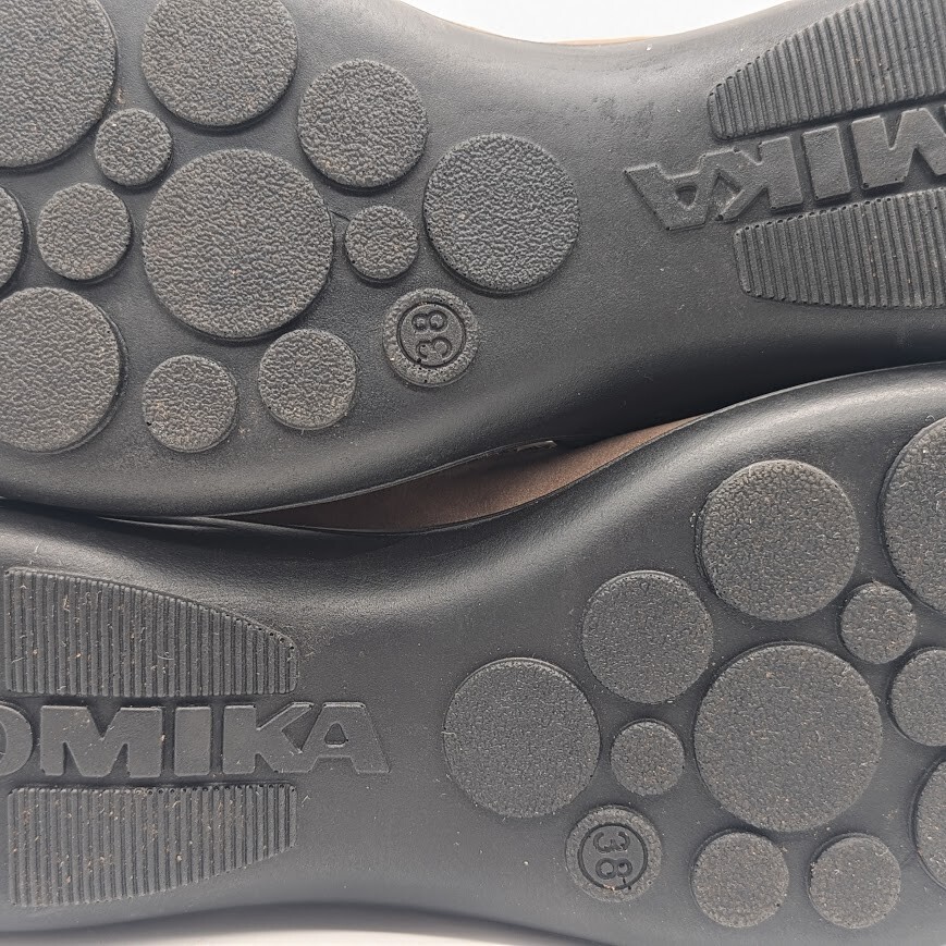 Romika  - Women's Mary Jane Shoes Size 7-7.5 - Maddy - Brown Nubuck Leather