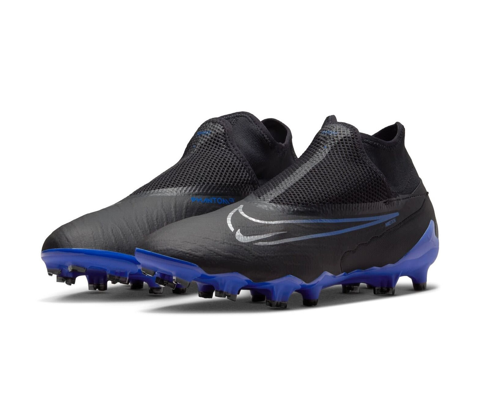 Мужские футбольные кроссовки Nike Phantom GX Pro DF FG Shadow Black Hyper Royal DD9465-040 sz 7