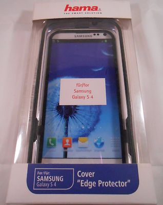 COVER SAMSUNG GALAXY S 4 - Schutzhülle Hülle Case Etui Edge Protector HAMA 12299