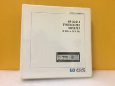 HP / Agilent 08341-90001 8341A Synthesized Sweeper 10 MHz - 20.0 GHz Manual