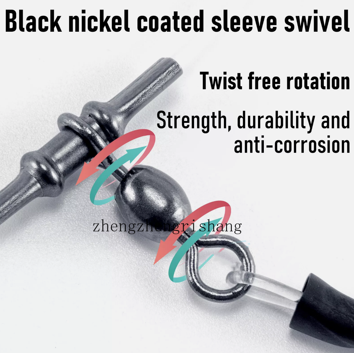 1Pcs 1.8M Deep Drop Snapper Rigs Bottom Fishing Rig 5 Circle Hooks 6/0 ...