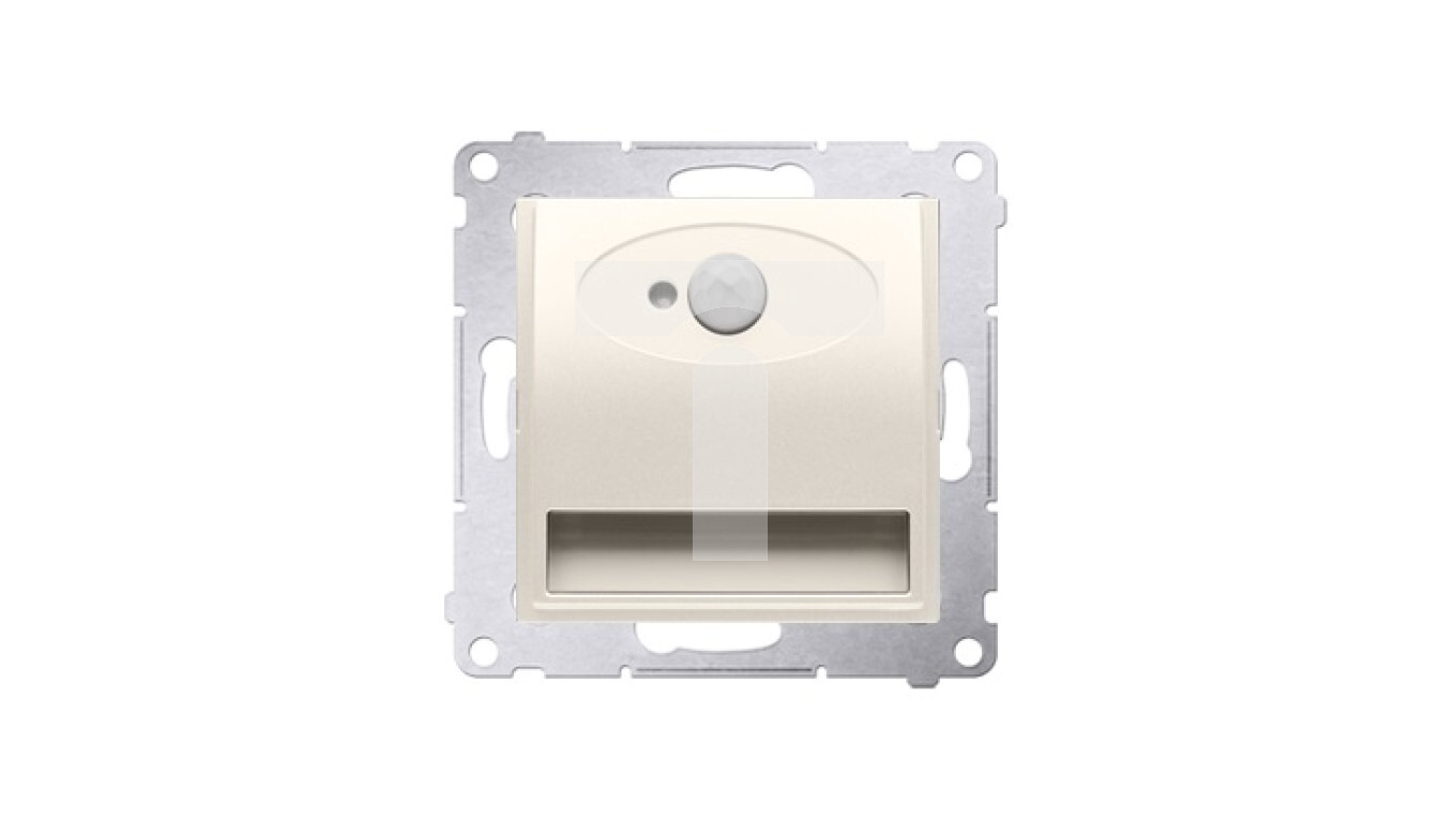 Simon 54 14V LED luminaire with motion sensor (0.42W) cream DOSC14.01/41 /T2UK