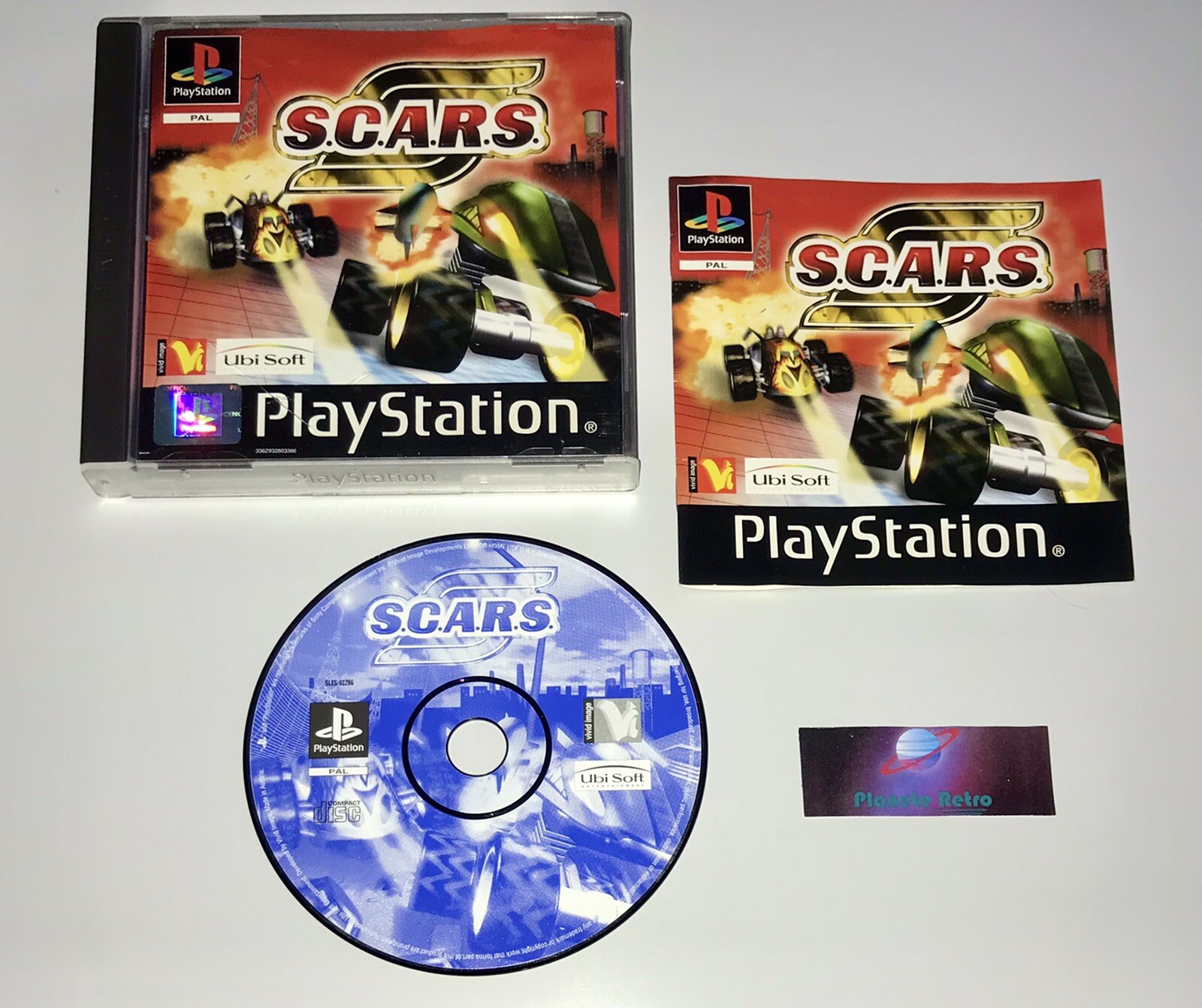 S.C.A.R.S - PS1 Complet Version Française PlayStation Sony