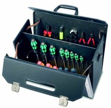 PARAT XL 33 Liter LEDER Werkzeugtasche Werkzeug Tasche 46x21x34 cm +TRAGERIEMEN