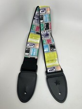 Guitar Strap -Cassette Tape, Mix Tape
