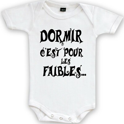 Body pour bébé dormir c'est pour les faibles 