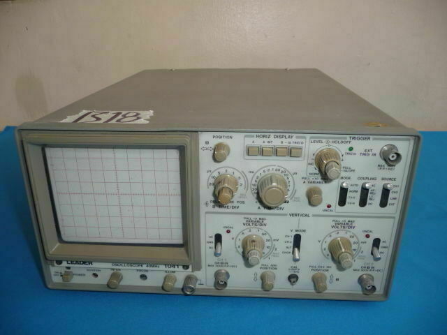 Leader 1041 Oscilloscope 40 MHz U | eBay