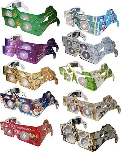 20 Pair Variety Pack #1 - Christmas 3D Glasses by Holiday Eyes(R) - New for 2024