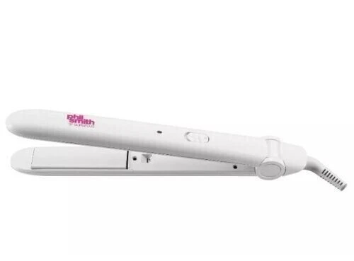 Phil Smith Be Gorgeous White Ceramic Hair Straightener New Free shipping