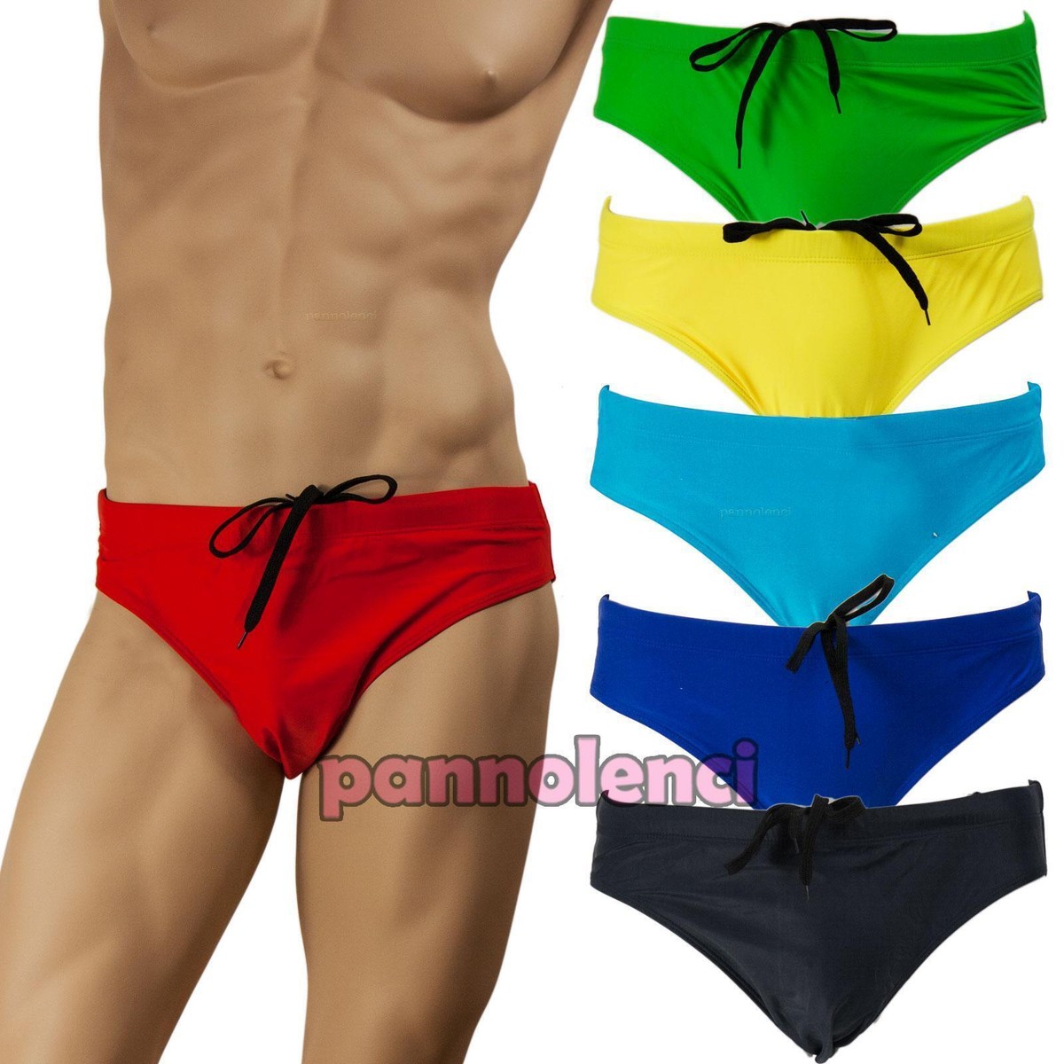 Men's Swim Briefs Sport Beach Or Pool Trendy Slim Fit Summer 15037