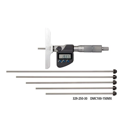 MITUTOYO 329-250-30 DMC100-150MX Depth Micrometer Interchangeable Rod New