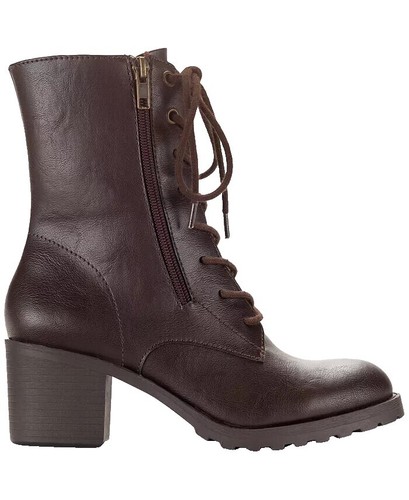 SEVEN7 SPEYSIDE DUCK BOOT FAUX LEATHER COMBAT & LACE-UP BOOTS 10M SEVEN7 SPEYSIDE DUCK BOOT FAUX LEATHER COMBAT & LACE-UP  main image 3