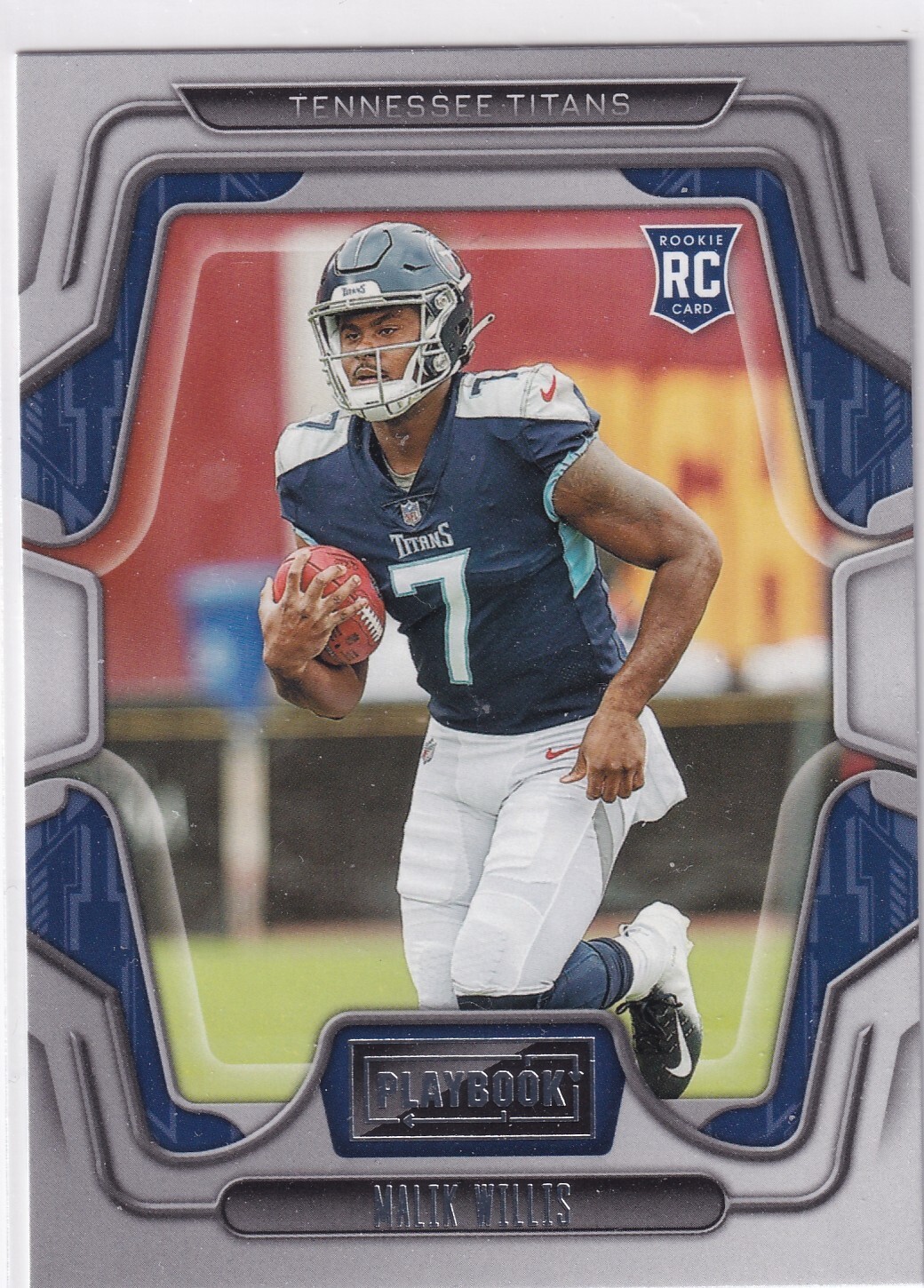 2022 Panini Playbook Malik Willis RC #103 Tennessee Titans Rookie Card