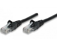 Intellinet Cavo di rete Patch in Rame Cat. 6A Nero UTP 0,5 mt