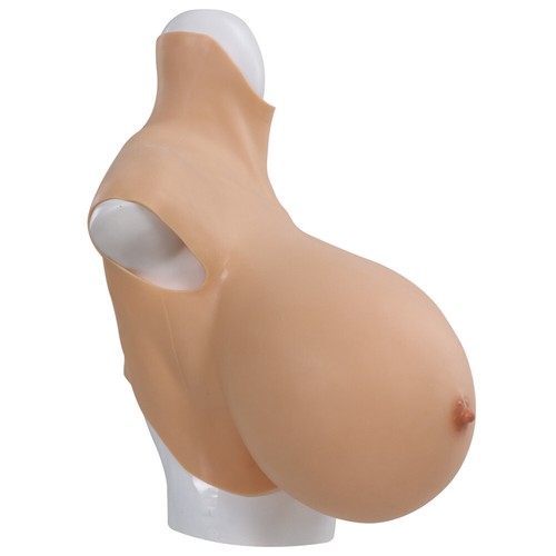 IMI Amazing Z Cup Silicone Breast Forms Crossdresser Breast Plate Drag Queen - Picture 9 of 12