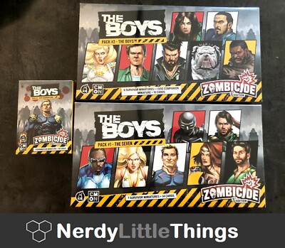 CMON - Zombicide : THE BOYS  Character Packs #1 #2 #3 - Homelander exclusive