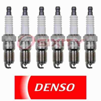 For Jaguar X-Type DENSO Platinum TT 6 pc Spark Plugs 2.5L 3.0L V6 2002-2008 h7