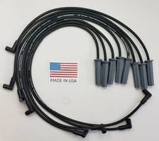 BIG BLOCK CHEVY 396 427 454  8.5MM BLACK HEI SPARK PLUG WIRES straight boots USA
