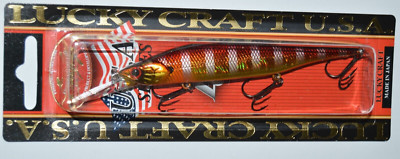 lucky craft lightning pointer +1 110dd 4.5'' suspend jerkbait maguma heat up gill